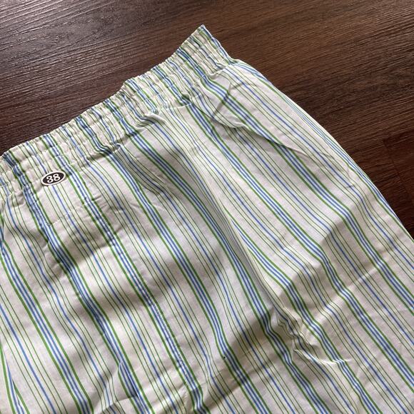 NOS Vintage Boxer Shorts 1970s Permanent Press Size 38 White Stripes - Picture 2 of 6